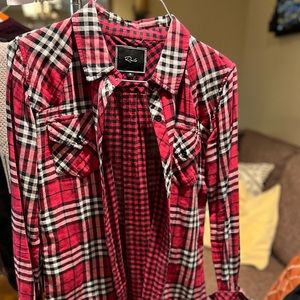 Rails plaid multi functional shirt